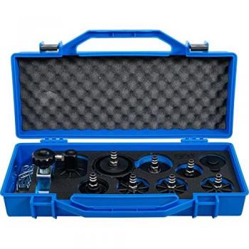 Juego de adaptadores BGS para purgar frenos, compatible con Audi, BMW, Ford, Honda, Nissan, Opel y VW