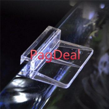 6pcs Acrylic Aquarium Cover Clip Support Holder for 6/8/10/12mm