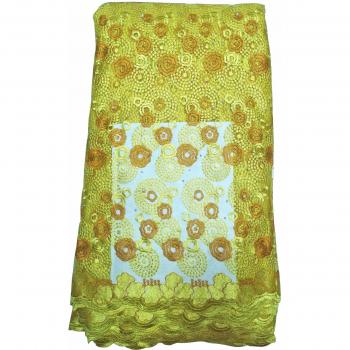 French Lace Polyester Fabric