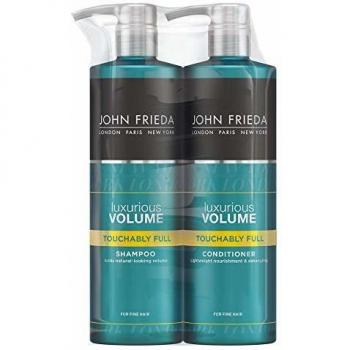 John Frieda Luxurious Volume Touchably Full Hair Shampoo & Conditioner New Pack