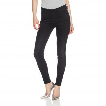 Diesel Damen Jeans Slandy 069BU Super Slim-Skinny Fit dunkelblau