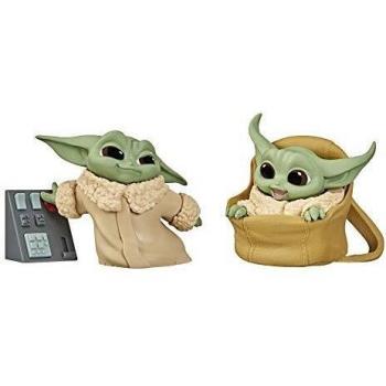 STAR WARS Die Kopfgeldjäger Kollektion Serie 2 Das Kind 2er-Pack mit Speeder-Figur