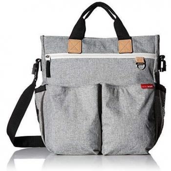 Skip Hop Duo Signature Wickeltasche, graumeliert