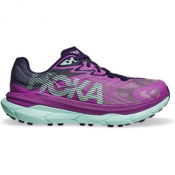 HOKA Tecton X 2 Damen Gelände Schuhe in Orchid Flower/Night Sky Größe 41 1/3