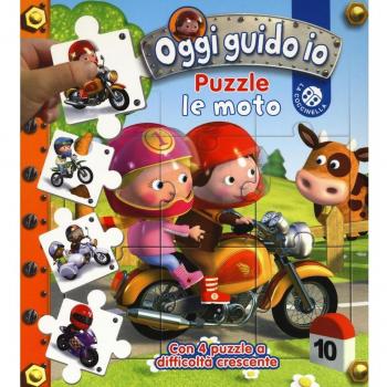 Le moto. Oggi guido io. Libro puzzle
