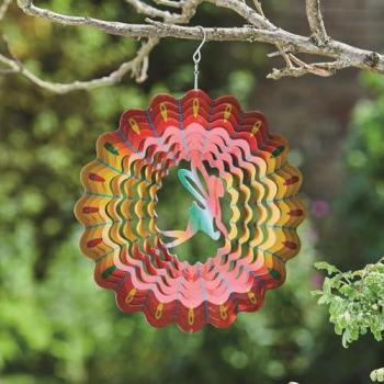 Stellar Fairy 30” Rainbow Stainless Wind Spinning Toy