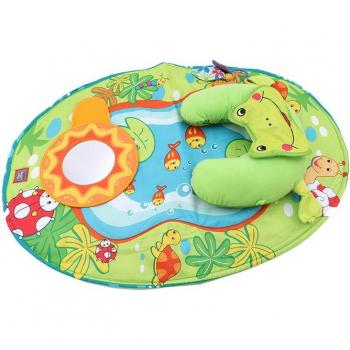 Children's Blanket Play Mat with Pillow