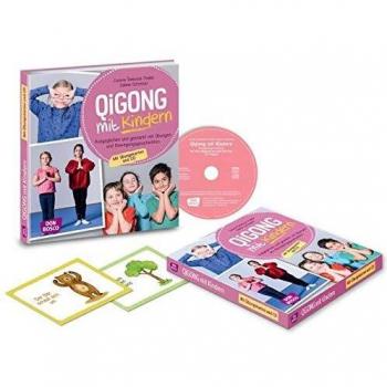 Qigong mit Kindern, m. Audio-CD. Ausgeglichen und gestärkt mit Übungen und Bewegungsgeschichten für 4 bis 10-Jährige. Mit Übungskarten und CD