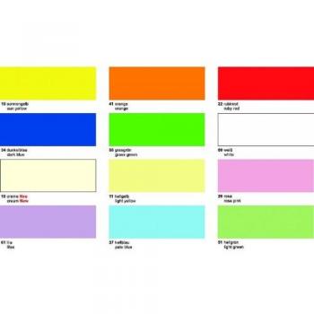 URSUS Papier Calque A4 115 g/m² Couleur Bleu Foncé