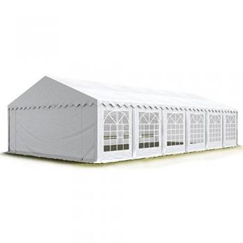 Tendone per feste PVC bianco 6x12 m