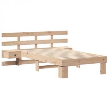 Lit en Bois de Pin avec Tiroir 75 x 190 cm