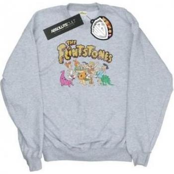 Group Edition Flintstones XL Black Distressed Pullover