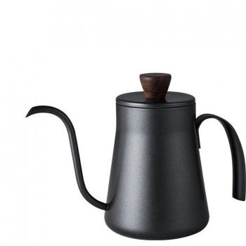Drip‑Kaffee‑Wasserkocher 400 ml, Edelstahl, Teflon‑Beschichtung