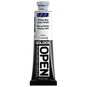 Transparante Acrylverf: Phthalo Blauw GS 2 fl.oz (SlowDry)