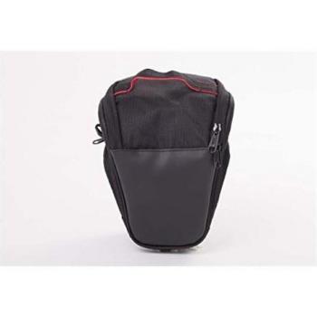 Étui noir en tissu synthétique compatible Samsung NX3000–NX500