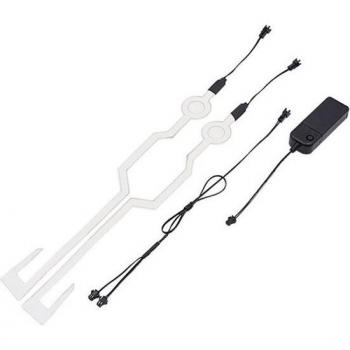 Tira de luces LED para casco, señalización para conducción nocturna