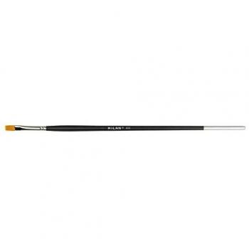 Pincel plano de fibra sintética mango largo serie 622 nº 8