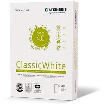 CAJA 5 PAQ. 500H PAPEL STEINBEIS RECICL. A4 80GR Steinbeis 248001