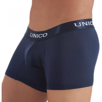 Dunkelblaue Mundo Unico Herren Kurzboxer mit Mikrofaserdehligkeit – XL
