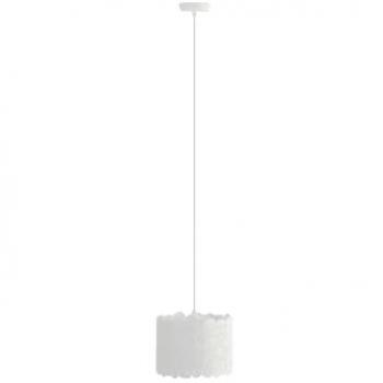 Colgante Lindby Aralena Ø 26 cm, Color Blanco