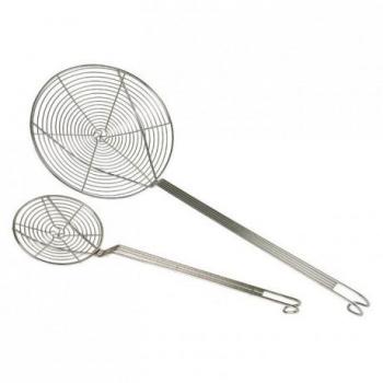 Écumoire à friture en acier inoxydable Ø 200 mm