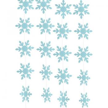 Christmas Snowflake Hanging Garland