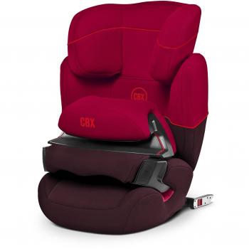 Aura‑Fix CBX Toddler Seat – CYBEX, Group 1/2/3, Rumba Red (Dark)