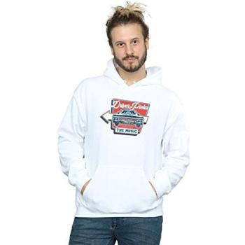 Music Driver Hoodie – 4XL White (Supernatural Men)