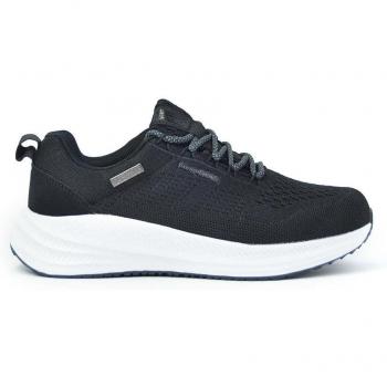 Kangaroos Sport Chic Calçados Femininos Pretos e Brancos