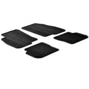 4-delige Rubbermatten Fiat Punto Evo 2009-2014