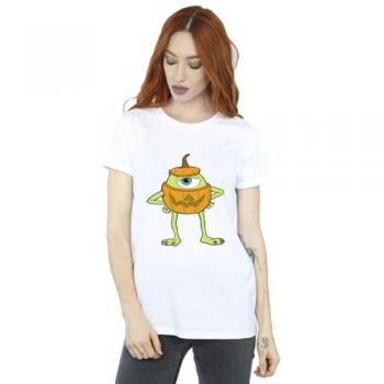 Disney Pumpkin Cotton Shirt – Women’s White, Large