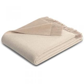 Wohndecke Biederlack Wollplaid Doubleface, kuschelig, Biederlack
