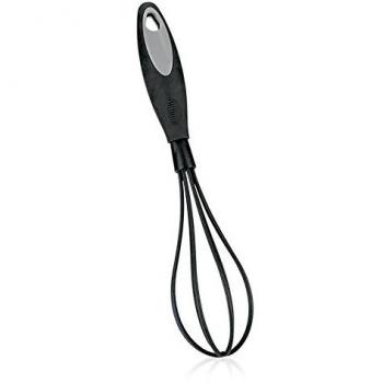Schwarze Schneebesen “Britannia” – 6 Stück aus METALTEX, Nylon, 29 cm
