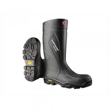 Stivale di sicurezza Dunlop Purofort+ Expander Full Safety S5 grigio scuro, taglia EU 44