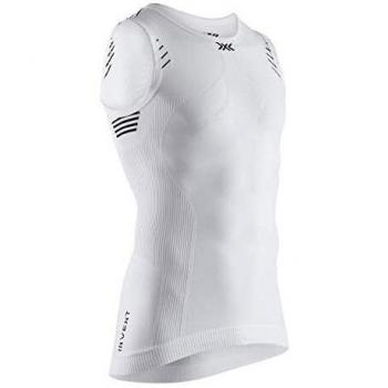 X-Bionic Invent Canotta Uomo, Bianco/Nero, S