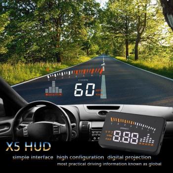 Coche SmartX5: Medidor OBD2, Velocímetro Digital y HUD Integrado