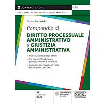 Compendio di Diritto Processuale Amministrativo e Giustizia Amministrativa