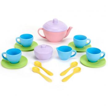 GREENTOYS Teeservice Rosa 17 Teile