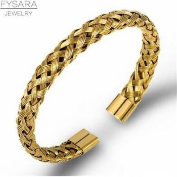 FYSARA Twist Armreif für Herren und Damen