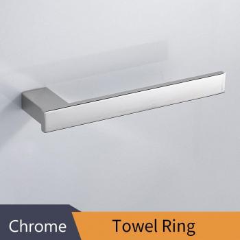 Wall Mounted Black Stainless Steel Towel Hanger 610007