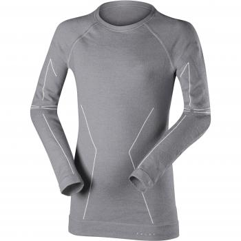 T-shirt maniche lunghe per bambini Falke Wool-Tech Grigio 158-164