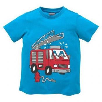 KIDSWORLD Feuerwehr Design T-Shirt für Kinder