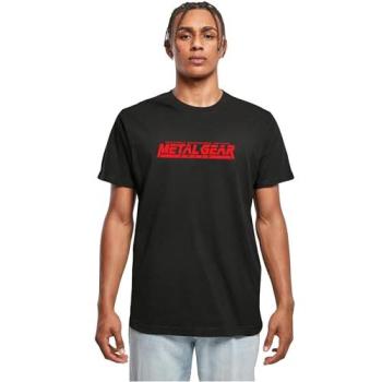 Metal Gear Solid Männer T-Shirt mit Logo Schwarz M – Merchcode