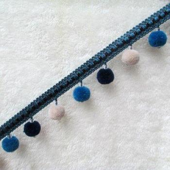 Bayberry Pompom Lace Decoration Trim