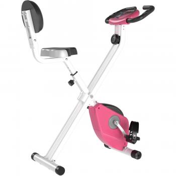 Homcom Magnetic Resistance Exercise Bike with Adjustable Seat and LCD Monitor
