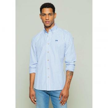 Scotta Camisa Azul Vichy 1985