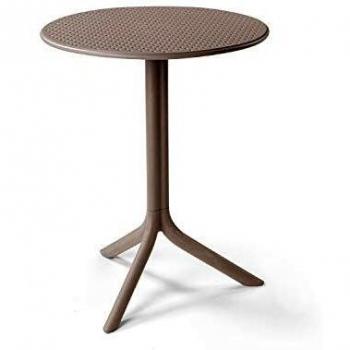 Tavolo da Esterno Step‑Fisso 60x40 Tortora