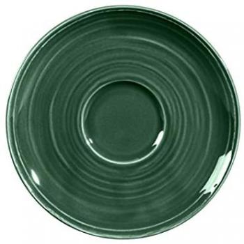 Seltmann Terra Moosgrün 6er-Pack Untertassen 16,5 cm