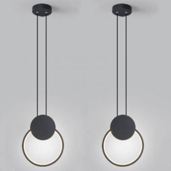 Wottes Metallo Luce Bianco Fredda 2‑Pcs