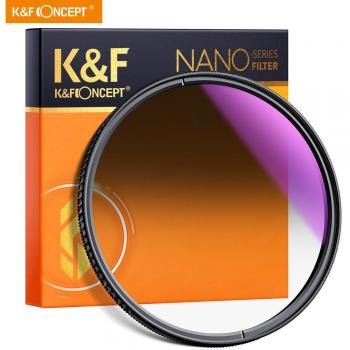 Filtro K&F ND0.9 “GND8” – 55 mm / 77 mm / 62 mm